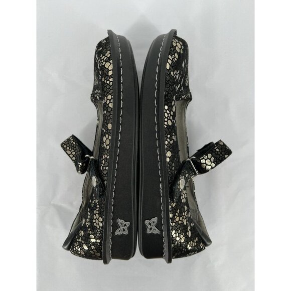 ALEGRIA Belle Gold Mosaic Mary Jane Comfort Shoe Size EU 39 US 9 BEL-780 - Picture 12 of 13